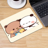 Mouse Mat Bubu Dudu Anime Smalll Mouse Pad Desk Mat Office Accessories Gaming Mat Computer Table Setup Desktops Rug Mouse Carpet