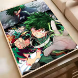 M-My Hero AcademiaS Anime Poster HD Waterproof PVC Wall Art - Aesthetic Removable For Office Home Bedroom