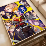 Anime Tokyo R-Revengers Poster Waterproof HD Art Wall Decal Self-Adhesive Print. Aesthetic Home Room Decor for Living Room Bedro