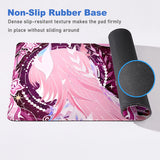 Honkai Star Rail Cyrene Mousepad Love Pink Anime Girl Desk Mat HD Print Keyboard Mats Mouse Pad Computer 900x400mm Accessories