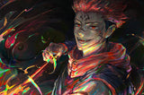 Popular Japanese Anime Jujutsu Kaisen Poster Classic Comics Prints Canvas Painting Wall Art Pictures Home Room Modern Decoration