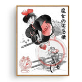 Totoro Cartoon Movie Hayao Miyazaki Anime Poster Canvas Painting Prints Nordic Wall Art Pictures Living Room Office Home Decor