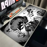 Mouse Pad Laptop Anime Gamer Cool Mousepad Office PC Murder Uzi N V J HD Print Keyboard Pad Drones Gaming Accessories Desk Mat