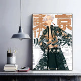 Anime Tokyo R-Revengers Poster Modern and Minimalist Wall Stickers for Home Decor Living Room Dormitory Wall Art