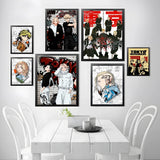 Anime T-Tokyo R-Revenger Poster High Quality Wall Art for Home Office Bedroom Living Room Hallway Bar Perfect Gift Idea
