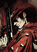 Horror Anime Hellsing Ultimate Posters Manga Canvas Painting Prints Home Decor Living Room Study Decoration Mural Wall Art