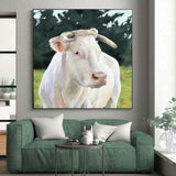 Art Watercolor Cow Picture Wall Painting Living Room