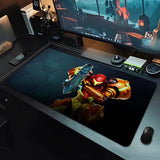 Gamer Gaming Accessories Large Mouse Pad M-Metroids Laptop Office Table Pads Keyboard Rubber Desk Mat 900x400 Pc Anime Mousepad