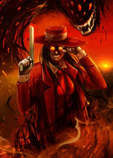 Horror Anime Hellsing Ultimate Posters Manga Canvas Painting Prints Home Decor Living Room Study Decoration Mural Wall Art