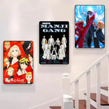 Anime T-Tokyo Revengers Poster Canvas HD Poster Wall Art interior Hallway Home Decoration Holiday Gifts