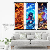Anime Demon Slayer: Kimetsu No Yaiba Home Decor Wall Art Hanging Painting Canvas Print Scrolls Picture Kamado Tanjirou Poster