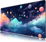 Japanese Anime Kawaii Cat Large Gaming Mouse Pad XXL 900x400mm Non-slip Rubber Keyboard Mats Computer Laptop Office Desk Decor