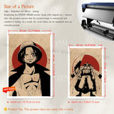 Anime One Piece Home Decoration Canvas Painting Pictures Monkey D. Luffy Figures Wall Art Prints Poster For Living Room No Frame