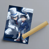 Anime Kaitou Kid Detective Conan Magic Kaito-Detective Conan Poster HD Posters Home Room Bar Cafe Decor Art Wall Painting Pictur