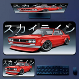 Anime Japan sports car jdm RWB 911 964 933 Mousepad Boy Pad Natural Rubber mousepad Desk Mat Size for Gameing World of tanks C