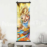 Dragon Ball Anime Poster Son Goku Home Decor Kakarotto Hanging Painting Trunks Wall Art Bardock Scroll Picture Zarbon Wallpaper