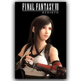 F-Final Fantasy Poster T-Tafa Cloud Sephiroth Game Anime Poster Canvas Wall Painting Home Living Room Game Room Garage Wall Art