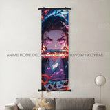 Anime Demon Slayer: Kimetsu No Yaiba Figures Poster Canvas Print Hanging Painting Wall Art Scrolls Picture Home Decoration Mural