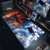 Anime Jujutsu Kaisen Mouse Pad Cool Gojo Satoru Large Gaming Mousepad Gamer Laptop Keyboard Mice Mat Computer 900×400mm Desk Mat