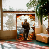 Jujutsu Kaisen Anime Self-adhesive Art Poster Whitepaper Prints Posters Artwork Aesthetic Art Wall Painting