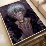 M-My Hero AcademiaS Anime Poster HD Waterproof PVC Wall Art - Aesthetic Removable For Office Home Bedroom