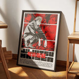 J-JujutsuES Japan Anime K-KaisenES Poster Sticky Wall Art Printing Waterproof Home Living Bed Room Bar Hallway Aesthetic Decor