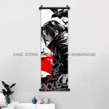 Naruto Home Decoration Scrolls Picture Hyuga Hinata Anime Canvas Wall Art Interior Hanging Painting Uchiha Itachi Figures Poster