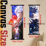Anime Jujutsu Kaisen Scrolls Pictures Zenin Maki Canvas Wall Art Hanging Paintings Printed Poster Living Room Home Decoration