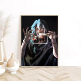1pc Anime J-Jujutsu K-Kaisen M-Mahito Poster Sticky Wall Art Printing Waterproof Home Living Bed Room Aesthetic Decor