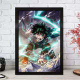 Japan Cartoon Anime My Hero Academia Canvas Painting Wall Art Nordic Poster and Prints Aesthetic For Living Home Decoration Gift