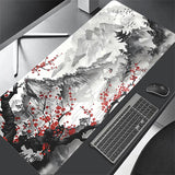 Sakura Computer Keyboard Mat Deskmat Cute Mouse Pad Rubber Anti slip Gaming Mousepad Anime Laptop Accessories Desk Mats 90x40cm