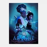 Anime Game Arcane Jinx Main Art Poster Aesthetic Canvas Painting Posters and Prints Wall Art Picture For Living Room Decoration