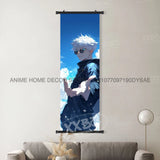 Jujutsu Kaisen Anime Poster Room Canvas Print Hanging Painting Wall Art Megumi Fushiguro Scrolls Picture Home Decoration Mural