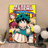 Anime M-My Hero AcademiaS High Quality Print Poster Waterproof Wall Art Movie Posters For Living Bedroom Retro Room Decor Gift