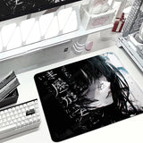 Anime Girls Aesthetic Mouse Pad Computer Office Gamer Table Mat Rubber Anti-slip Laptop Mousepad Small Decor E-Sports Desk Pads