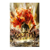 Anime Attack on Titan Poster  Levi Allen Mikasa Figure Wall Art Canvas Print for Bedroom Living Room Decor  Perfect Gift
