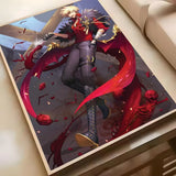 M-My Hero AcademiaS Anime Poster HD Waterproof PVC Wall Art - Aesthetic Removable For Office Home Bedroom