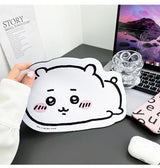 Cute Cartoon Chiikawa Usagi Hachiware Special-Shaped Leather Mouse Pad Game Rubber Pad Desk Mat Office Supplies Children Gift