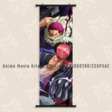 Japanese Hot Classic Anime One Piece Luffy Hanging Scrolls Painting Interior Home Decor Wall Art Poster Canvas Print HD Picture