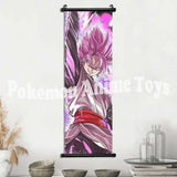 Dragon Ball Anime Poster Son Goku Home Decor Kakarotto Hanging Painting Trunks Wall Art Bardock Scroll Picture Zarbon Wallpaper