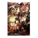 Anime Attack on Titan Poster  Levi Allen Mikasa Figure Wall Art Canvas Print for Bedroom Living Room Decor  Perfect Gift