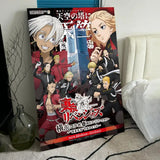 T-Tokyo Revengers Anime Poster HD PVC Wall Art - Waterproof Self Adhesive Mildew Resistant For Home Office Bar