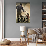 Telltale The Walking Dead Anime Video Game Canvas Art Poster  Modern Wall Decor for Family Bedroom Living Room or Office  Stylis
