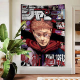 Jujutsu Kaisen Anime Hippie Wall Hanging Tapestries for Living Room Home Dorm Decor Art Home Decor