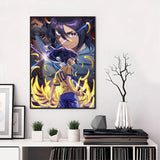 I-Inazuma E-Eleven Anime Poster Paper Print Home Living Room Bedroom Entrance Bar Restaurant Cafe Art canvas Painting Decoration