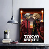 Anime Tokyo R-Revengers Poster Modern and Minimalist Wall Stickers for Home Decor Living Room Dormitory Wall Art