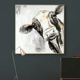 Art Watercolor Cow Picture Wall Painting Living Room