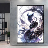 Classic Anime Pokemon Umbreon Flareon Canvas Painting Anime Wall Art Prints HD Poster Picture Print Home Living Room Decor