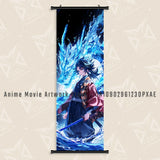 Demon Slayer: Kimetsu No Yaiba Kamado Tanjirou Home Decor Wall Art Scrolls Picture Hanging Painting Canvas Anime Poster For Room