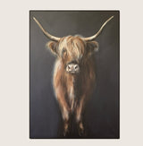 Art Watercolor Cow Picture Wall Painting Living Room